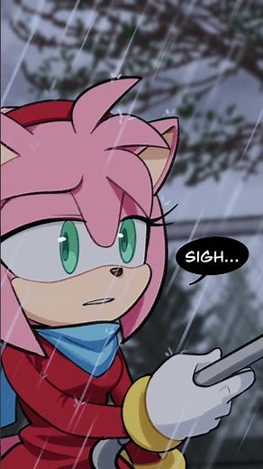Amy y Sonic en la Lluvia Comic Fandub Español Latino
