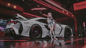 Zero Two Car Live Wallpaper
