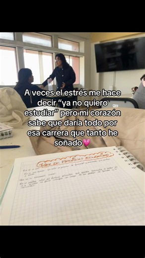 No es fácil, pero es la carrera que siempre soñé🥺❤️#carrerademissueños #maestradeeducacioninicial #motivacion #parati