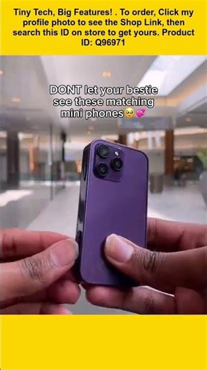 This is a 3-inch mini smartphone.