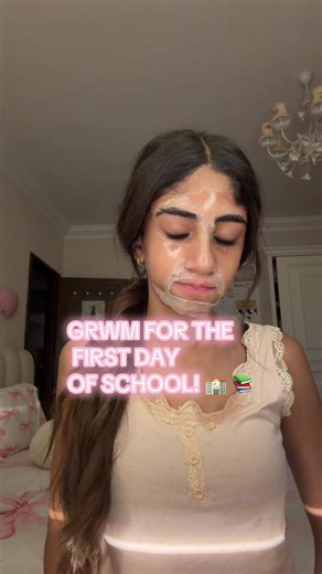 GRWM FIRST DAY OF SCHOOL!✨📚🏫 #grwm #firstdayofschool #lilly #fyp #viral