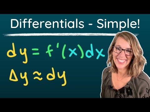 Differentials Made Easy + Differential, dy, for Volume and Surface Area of a Sphere