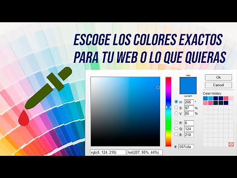 ►Cómo sacar o tomar el código de color EXACTO de cualquier PÁGINA WEB 👍👍