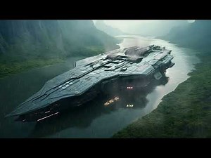 Arrival on Abandoned Planet 7 Sector 44. Sci-Fi Ambiance for Sleep, Study, Relaxation