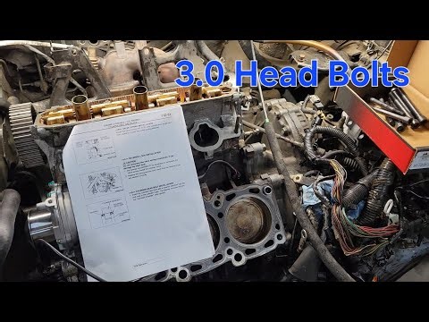 Mitsubishi Eclipse head bolts install, torque and tips
