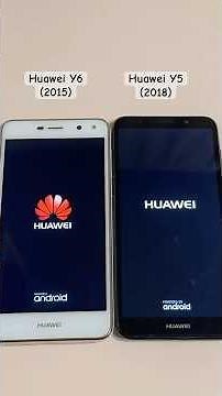 Huawei Y6 VS Huawei Y5 (2018) #comparison #vs #tecno