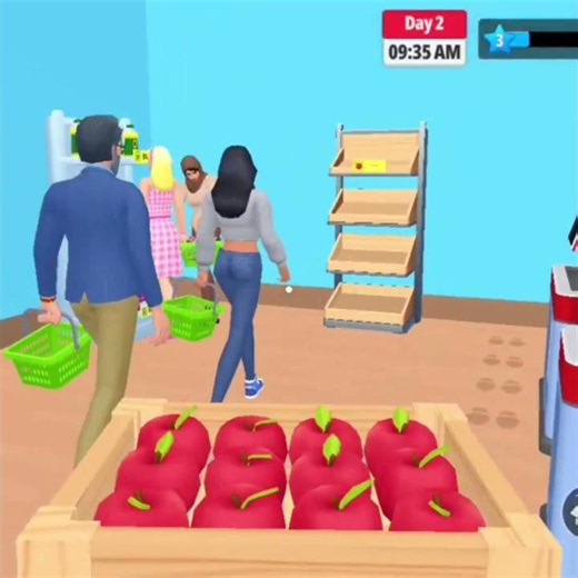 My Store Is Growing Fast! 📈#MySupermarket #SupermarketGame #Gameplay #Gaming #Shorts