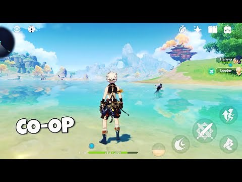 Genshin Impact Mobile CO-OP Multiplayer (Up to 4 Players) I On Max Graphics