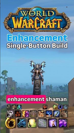 Enhancement Shaman Single-Button DPS | One-Button Assistant Build in WoW 11.2 | #worldofwarcraft