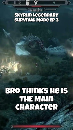 Bro Thought He Was The Main Character