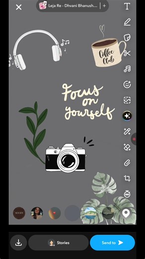 Aesthetic snapchat streak idea ☘️....#shorts | muzzu edits