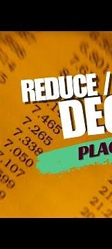 Reduce / Increase Decimal Places on Google Sheet Mobile