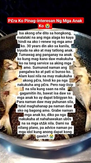 P£ra ko pinag-iinteresan ng mga anak ko ng dahil dito 😭. #ofwlifesacrifice #ofwstory #sad #shorts