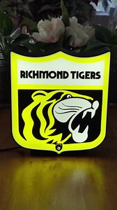 Richmond Tigers RETRO LED Lightbox - Etsy Australia