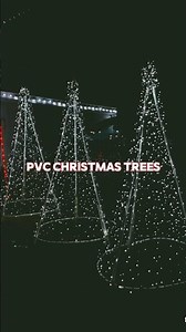 DIY PVC Christmas Trees🎄 #christmas #xmas #christmasdecor #christmasdiy #diy