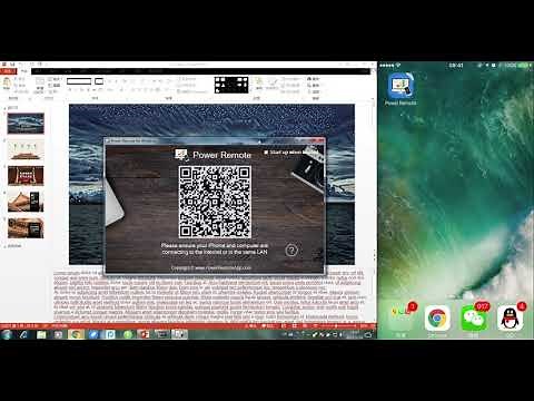 How to: Use iphone as powerpoint presentation remote control (powerpoint clicker)