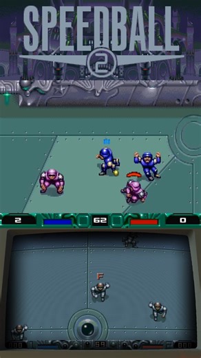 Grę "Speedball 2: Brutal Deluxe", która ma już 35 lat znamy chyba wszyscy. Na tym sentymemie prezentacja tytułu w wersjach, które mnie ominęły: na #GameboyAdvance, #Commodore64 i #SegaMegadrive. . . Na dole wersja na nasz ukochany komputer #Amiga . . . Ice cream, ice cream! | Amigowiec