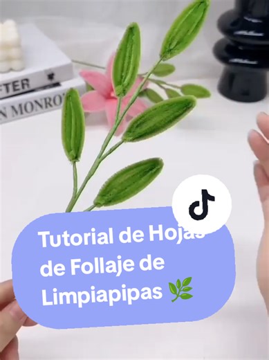 Comenta Hojas o escríbeme por el enlace de mi perfil si quieres más información de mi programa online 💐 Donde además de técnicas de flores te enseño cómo emprender con las flores de limpiapipas 💖 🔎 Tutorial de Hojas de Limpiapipas #floresdelimpiapipas #floreseternas #floresdepapel #emprendedesdecasa #ingresosextra