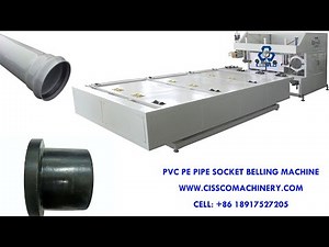 PVC PIPE BELLING MACHINE | HOSE | PE | POLYETHYLENE | FLANGING | SOCKETING | BENDING | MACHINERY | R