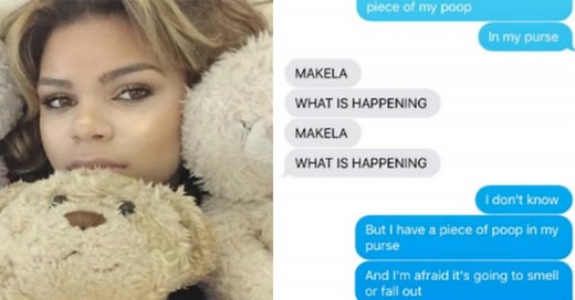 Fact or fiction, the poop in the purse has us hooked.