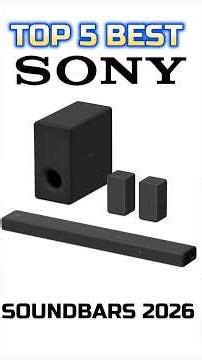 5 Best Sony Dolby Atmos Soundbar #sony #audio #sound #tv