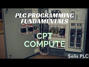 PLC Programming CPT Mathematical Instruction - Compute Ladder Logic RSLogix Studio 5000 Tutorial