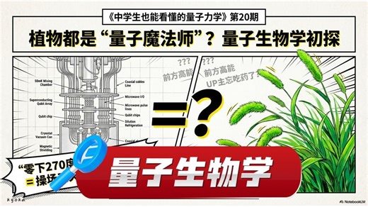 第20期：量子生物学初探 - 植物都是“量子魔法师”？