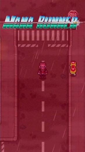 Checking for androids in Mana Runner. #cyberpunk #indierpg #pixelart