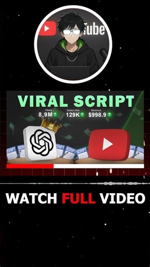 This AI Writes VIRAL YouTube Scripts in 1 Minute 😳 | ChatGPT Magic