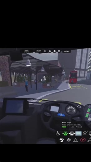 driver POV of route 40 west croydon - town centre 🔥#croydon #bus