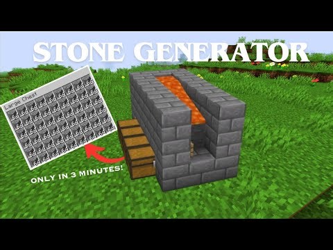 Automatic cobbelstone farm | Minecraft Java | Minecraft 1.20.1