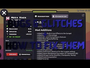 Megahack v9.00 bugs/glitches & how to fix them