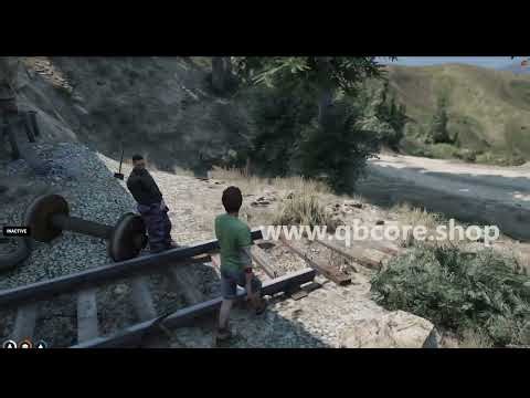 QBCore Realistic Mining Script with Stone Cutting and washing