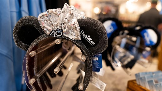 Dollywood 40th anniversary merchandise: Bubble wands, ears, ornaments and more
