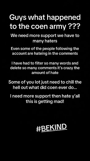 Stop it. Stop it right now! #stopcoenhate