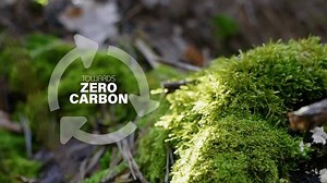 Towards zero carbon 2050.Net zero and carbon neutral concept 2050. Net zero infographic. net zero greenhouse gas emissions target.4k corporate video