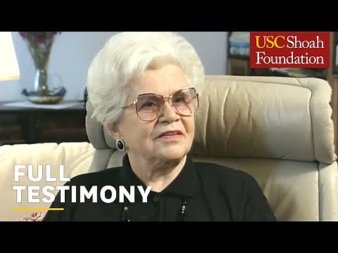 Auschwitz Survivor and War Crimes Trial Witness | Linda Breder | USC Shoah Foundation