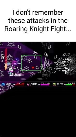 The Knight got New attacks!? #undertale #deltarune #deltarunechapter3 #tobyfox #shorts #sans