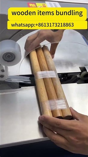 stretch wrap machine for wooden bar, wooden rod, wooden sticks，3D machine components, spare part