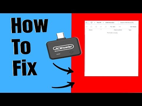 How To Fix Rcm Loader Tutorial - NINTENDO SWITCH 🟦🟥