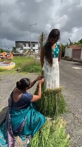 173K views · 552 reactions | She Transformed Natural Inspiration into a Green Grass Dress Design ✨ | Hetal's Art | Facebook