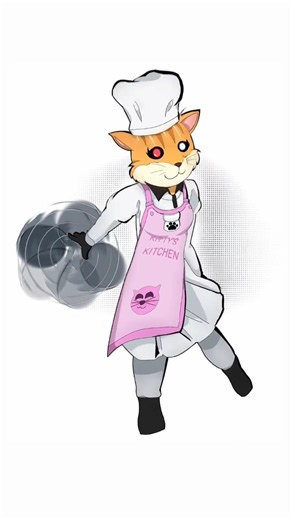 🐈Draw: Kitty (Chef) | PIGGY |de @natan5768OFC #draw #roblox #piggy