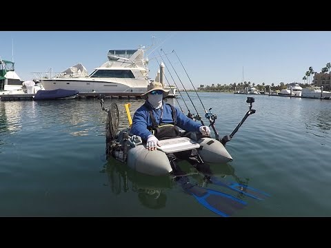 MOTORIZED FLOAT TUBE - HOW I SET IT UP. Thrusters, Rod/Tool/Net Holder and Camera Mounts