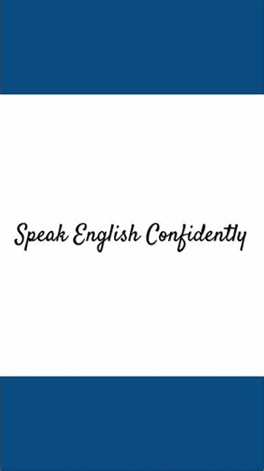 Speak English Confidently Every Day | 1-Minute Practice Routine