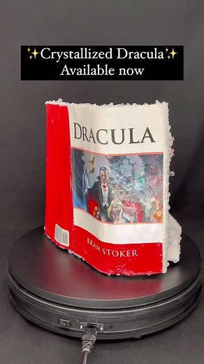 30K views · 423 reactions | It’s frikin’ bats! ✨驪✨驪✨驪✨...#crystallizedbook #crystallizedbooks #crystals #crystalbook #crystalbooks #crystallover #booklover #bookworm #bookstagram #booktok #bookish #bookaesthetic #bookaesthetics #bookishbounds #witchyvibes #witchy#darkart #darkacademia #darkacademiavibes #spookyseason #spooktober #spookyszn #dracula #draculabramstoker #bramstokersdracula #halloween #halloweendecor | Half Moon Magic | Facebook
