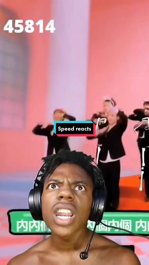 iShowSpeed reacts to Nae Nae N! #superidol #superidol的笑容都没你的甜 #ishowspeed #sunshinerainbowwhitepony #viral #meme