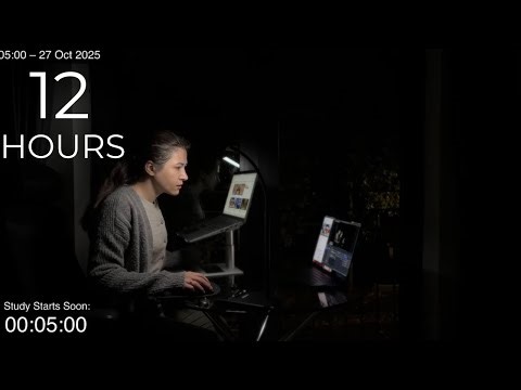 12-Hour LIVE Study With Me 🎓 | Cozy UK Ambience | Custom Pomodoro Timer | Deep Work Mode