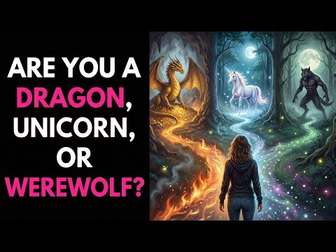 ARE YOU A DRAGON, UNICORN OR WEREWOLF? Personality Test | Magic Quiz