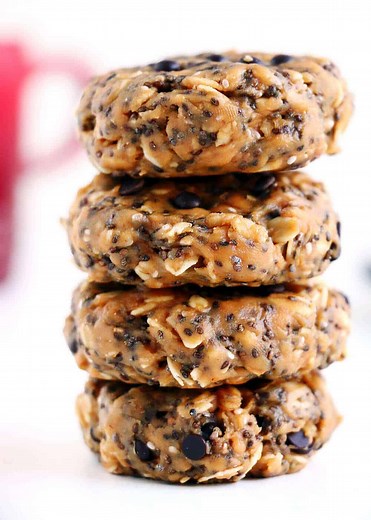 No-Bake Breakfast Cookies - I Heart Naptime