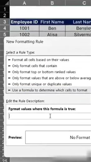 Create Dynamic borders in Excel